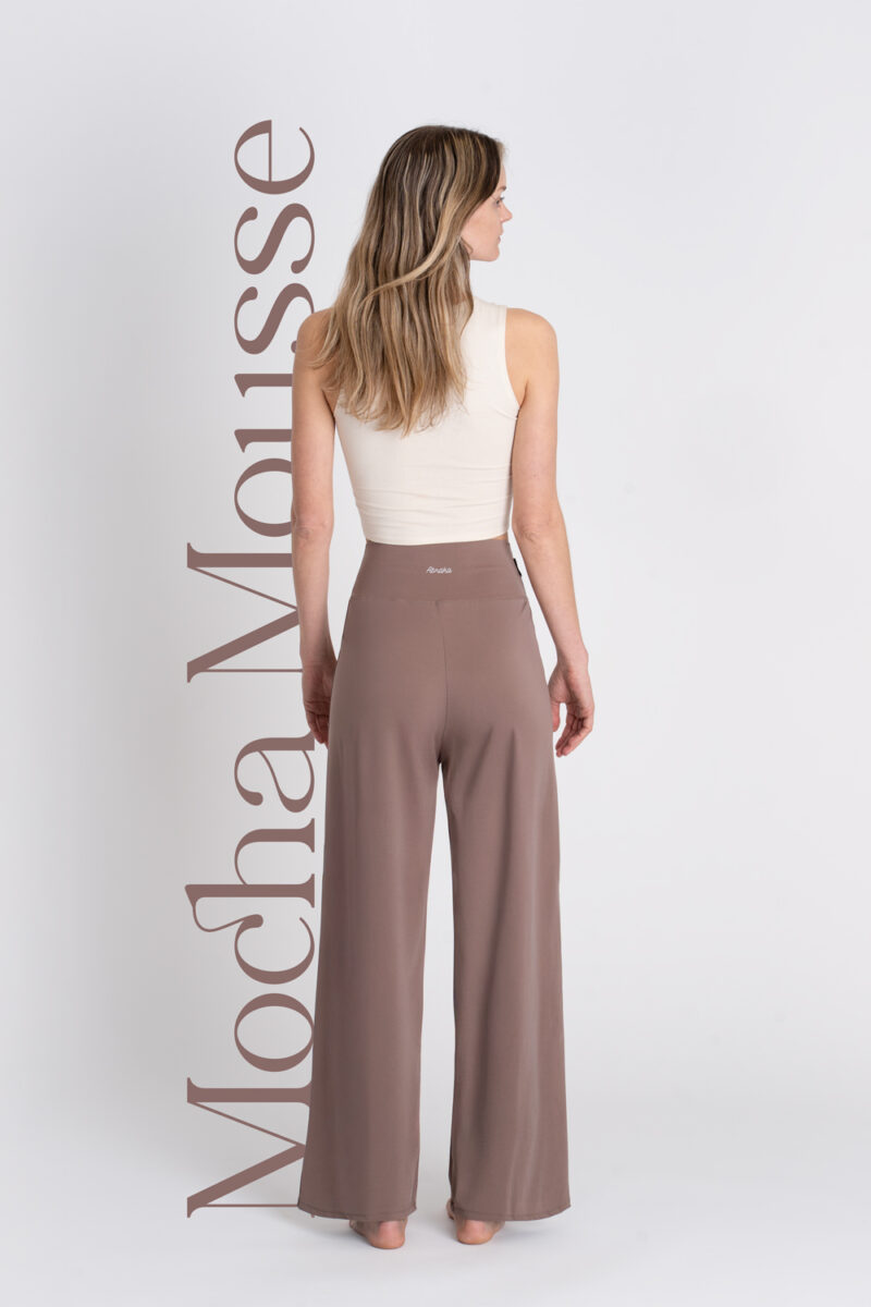Nohavice - Wide Mocha Mousse