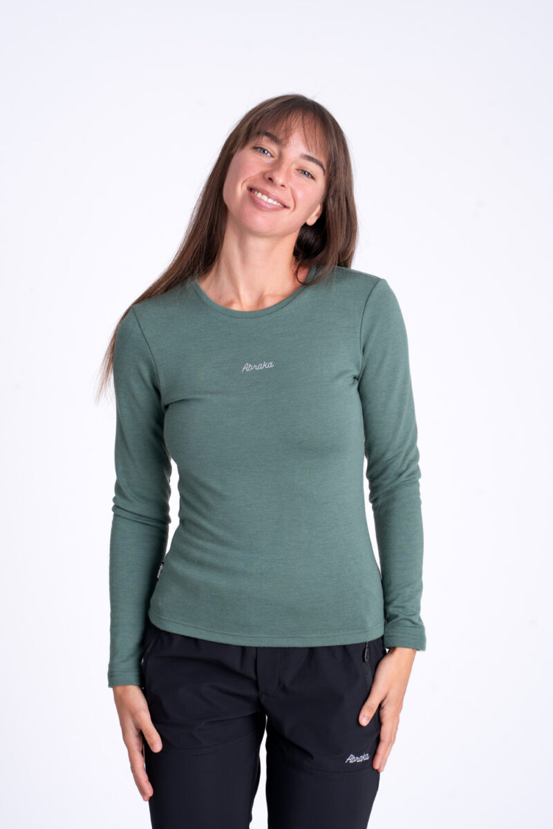 Merino nátelník - Forest 250g