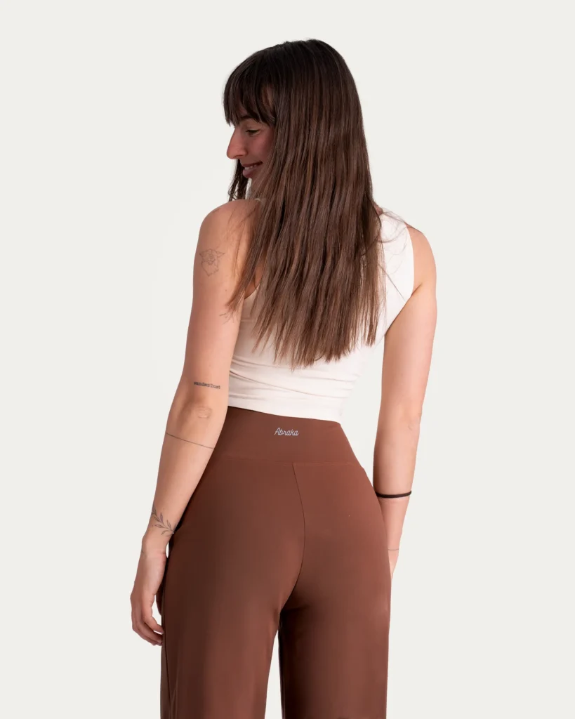 Nohavice Wide – Caramel