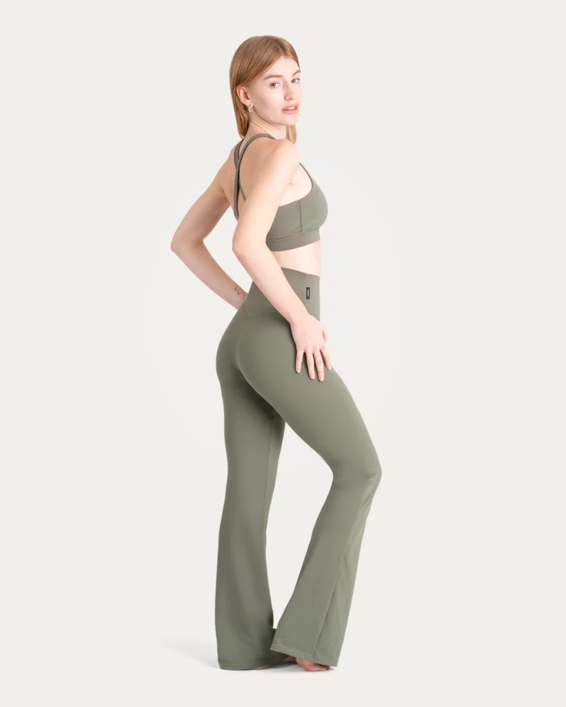 Legíny Flare – Olive