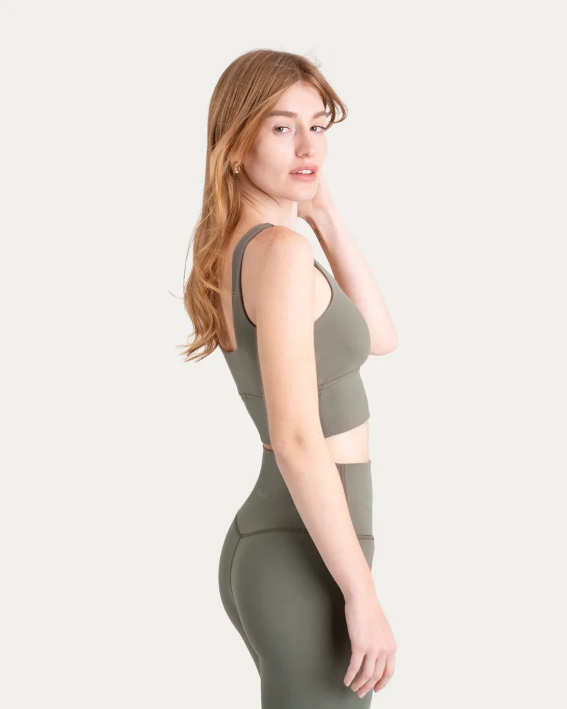 Crop top Butter – Olive