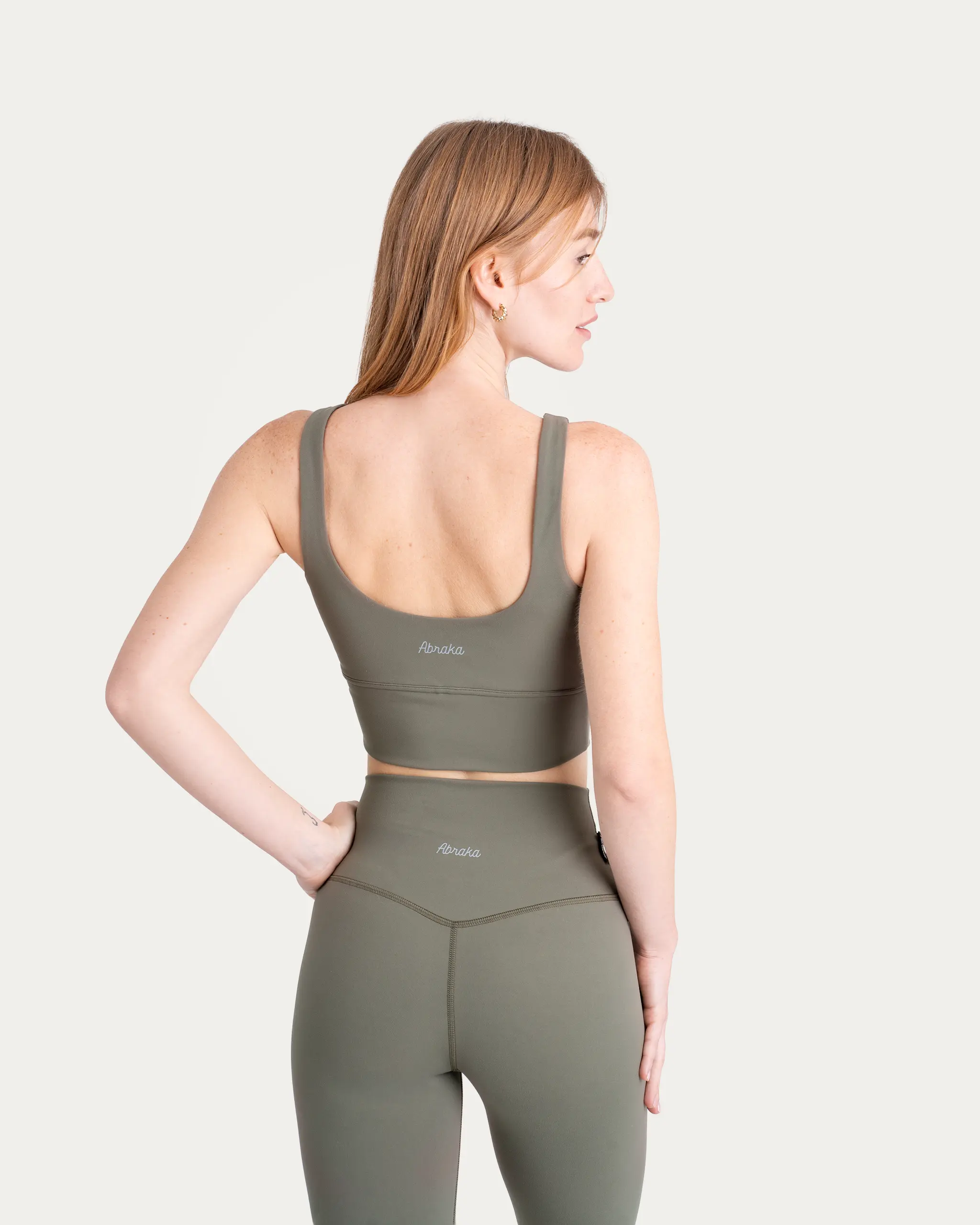 Crop top Butter – Olive