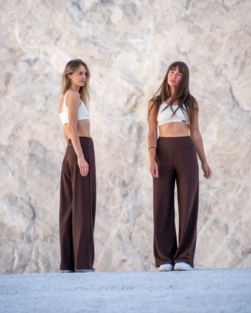 Termo nohavice Wide – Chocolate
