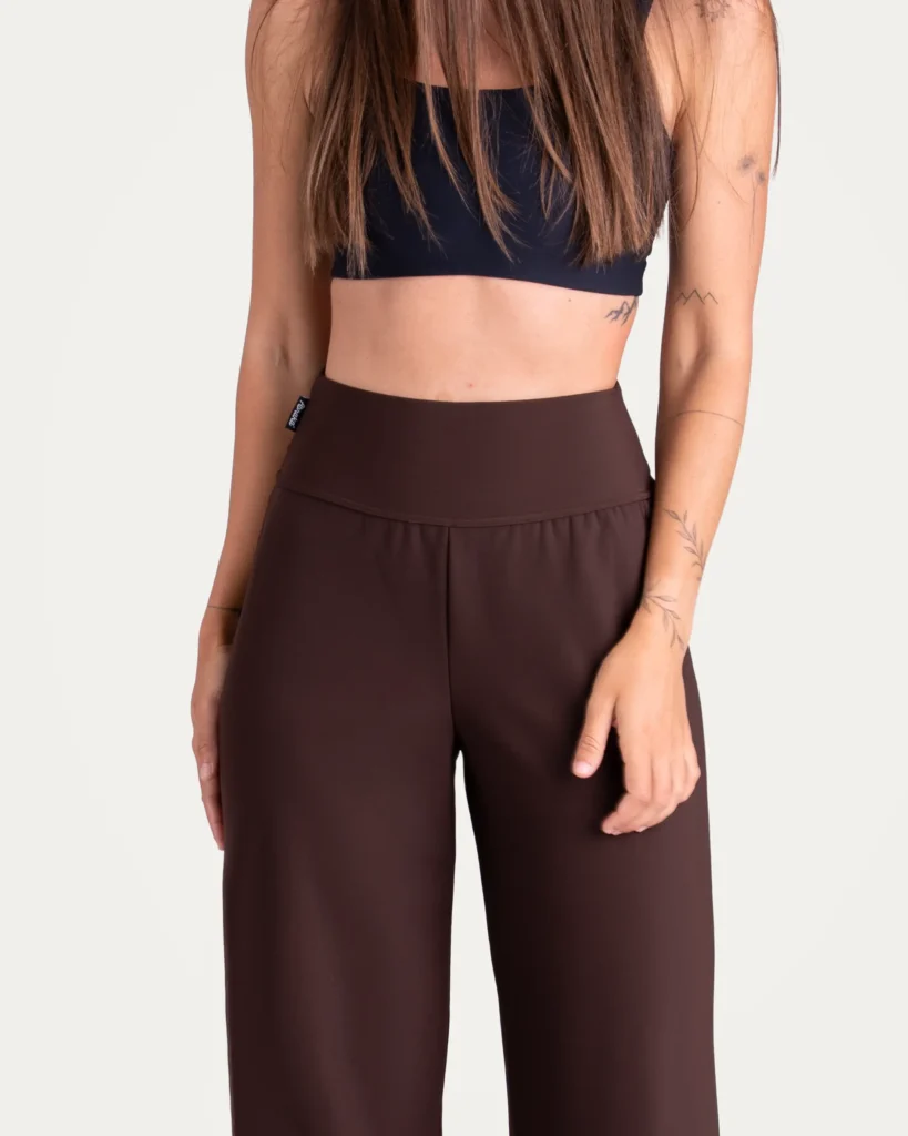 Termo nohavice Wide – Chocolate