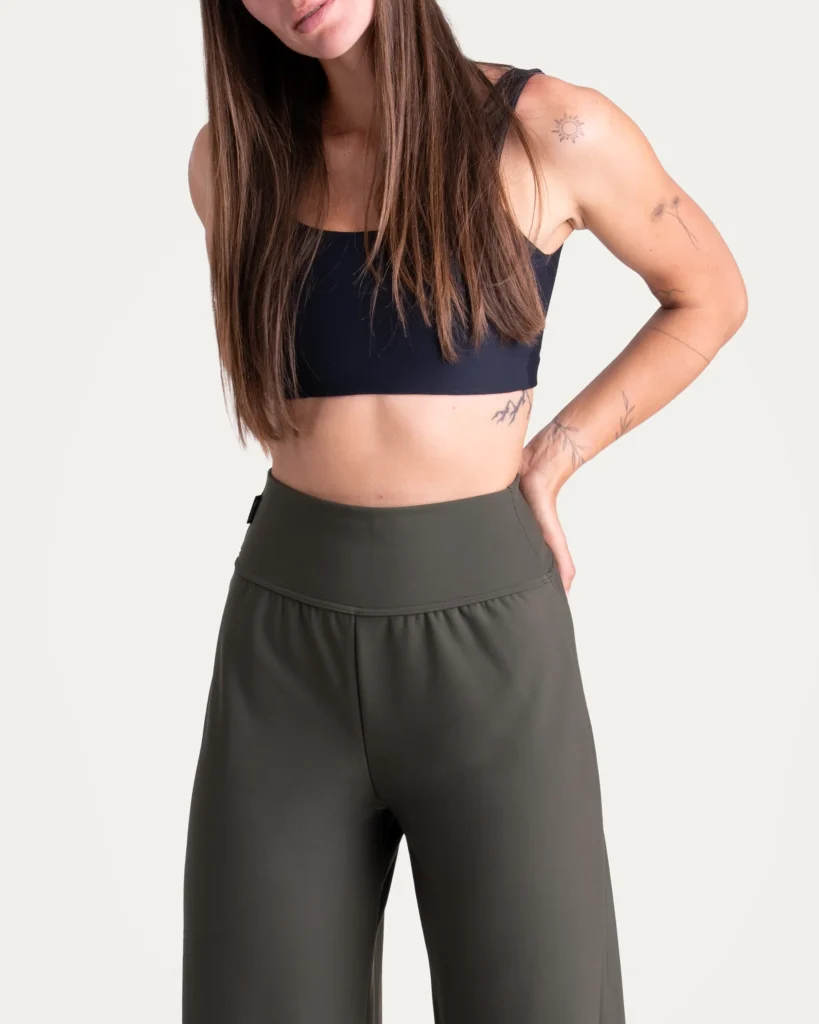Termo nohavice Wide – Fern